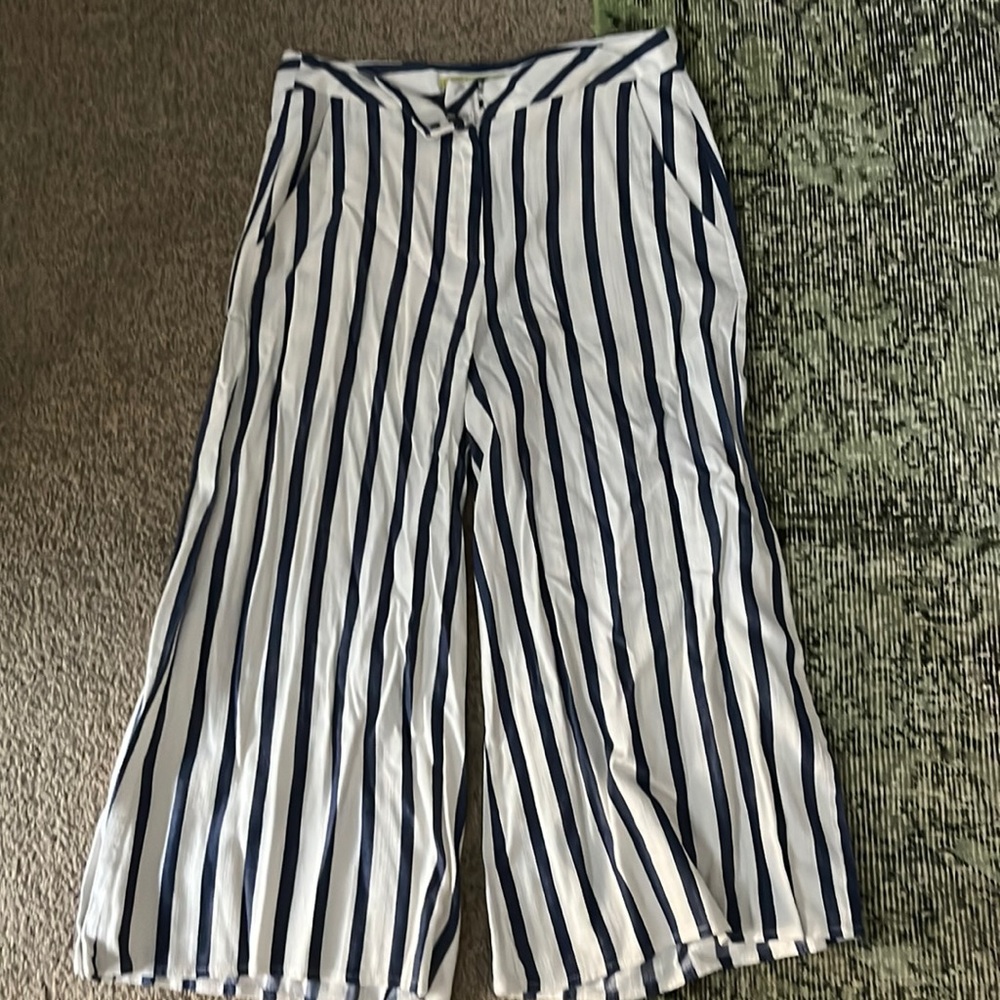 Gianni Bini stripped wide leg pants